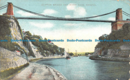 R108404 Clifton Bridge And River Avon. Bristol. 1908 - Mondo