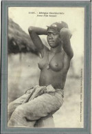 CPA-SENEGAL - DAKAR - Mots Clés: Ethnographie, Jeune Fille Saussai,  Seins Nus - 1910 - Senegal