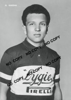 PHOTO CYCLISME REENFORCE GRAND QUALITÉ ( NO CARTE ) G. GHIDINI TEAM LYGIE 1953 - Cyclisme