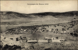 CPA Marokko, Feldzug 1925, Militärlagerplatz, Militärlagerplatz - Andere & Zonder Classificatie
