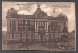 BELGRADE BEOGRAD SERBIA, BANK, DEUTSCHE FELDPOST, Year 1918 - Serbia