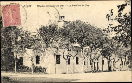 CPA Algier Algerien, Militärkrankenhaus, Pavillon Du Dey - Autres & Non Classés