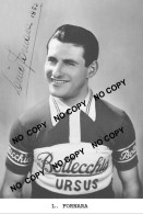 PHOTO CYCLISME REENFORCE GRAND QUALITÉ ( NO CARTE ) LINO FORNARA TEAM BOTECCHIA 1953 - Cyclisme