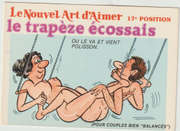 Humour :  Illustrateur  , Le  Trapèze  écossais , Gymnastique ! - Humor