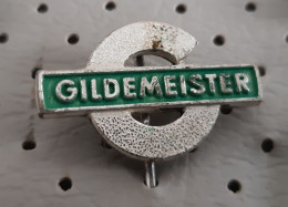 GILDEMEISTER Lathe Machines Factory Bielefeld Germany Vintage Pin - Marcas Registradas