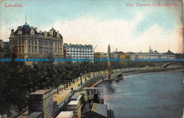 R108758 London. The Thames Embankment. Empire - Autres & Non Classés