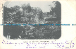 R109146 Island On The Esk. Broomholm. Valentine. 1901 - Monde
