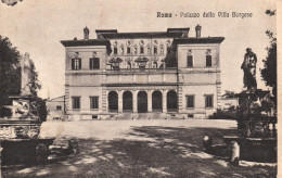 ROME, PALACE, ARCHITECTURE, STATUE, FOUNTAIN, ITALY, POSTCARD - Otros Monumentos Y Edificios