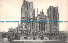 R109563 Wells Cathedral. The West Front. Wildt And Kray. 1927 - Welt