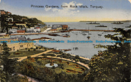 R109564 Princess Gardens From Rock Walk. Torquay - Welt