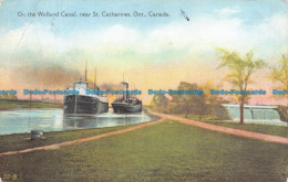 R108770 On The Welland Canal Near St. Catharines. Ont. Canada. 1929 - Welt