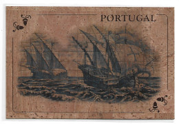 CARAVELAS PORTUGUESAS / PORTUGUESE CARAVELS.- CORTIÇA PORTUGUESA / PORTUGUESE CORK.-  ( PORTUGAL ) - Péniches