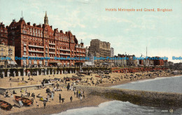 R109155 Hotels Metropole And Grand Brighton. Valentine. 1919 - Welt