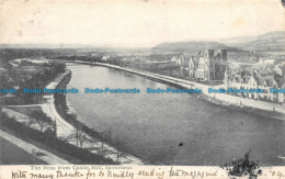 R109159 The Ness From Castle Hill. Inverness. Valentine. 1904 - Welt