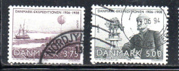DANEMARK DANMARK DENMARK DANIMARCA 1994 EUROPA CEPT EUROPEAN DISCOVERIES COMPLETE SET SERIE COMPLETA USED USATO OBLITERE - Gebruikt