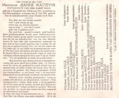 Jeanne Watteyne (1923-1948) - Devotion Images