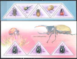 Guinea 2 MNH Minisheets From 2011 - Sonstige & Ohne Zuordnung