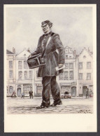 PT174/ James THIRIAR, *Facteur De Ville, 1855*, Bruxelles, Musée Postal (n'existe Plus) - Malerei & Gemälde