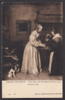 PT109/ Gerard TER BORCH, *Eine Dame, Der Ihre Magd Die Schüssel Zum Waschen Reicht*, Dresden, Gemäldegalerie  - Paintings