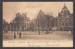 102230/ STRASBOURG, Strassburg, Schloss Und Frauenhaus, Château Et Oeuvre Notre-Dame - Strasbourg