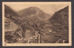 071862/ GÈDRE, Vue Générale Sur Le Village Et Fond De La Munia - Andere & Zonder Classificatie