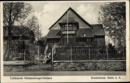 CPA Güntersberge Harzgerode Am Harz, Kinderheim - Autres & Non Classés