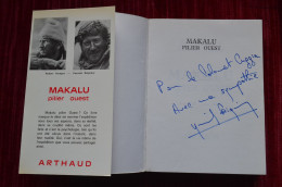 Signed Alpinist Y. Seigneur Dédicace Makalu Pilier Ouest 1972 Mountaineering Himalaya Escalade Alpinisme - Libros Autografiados
