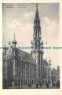 R109590 Brussels. Town Hall - Welt