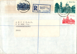 RSA South Africa Cover Klerksdorp  To Johannesburg - Covers & Documents