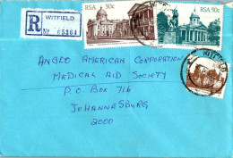 RSA South Africa Cover Witfield  To Johannesburg - Storia Postale