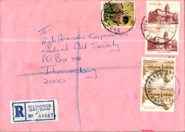 RSA South Africa Cover Richards Bay BAAI  To Johannesburg - Lettres & Documents