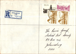 RSA South Africa Cover Welkom To Johannesburg - Lettres & Documents
