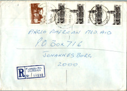 RSA South Africa Cover Florida Rd Durban  To Johannesburg - Storia Postale