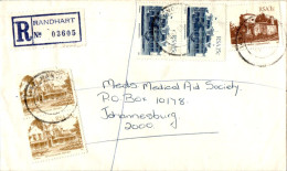 RSA South Africa Cover RAndhaart To Johannesburg - Lettres & Documents