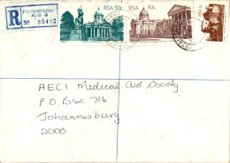 RSA South Africa Cover Portgietersrus  To Johannesburg - Lettres & Documents