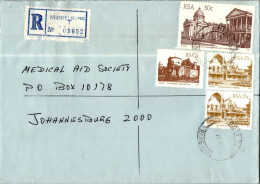 RSA South Africa Cover Middelburg  To Johannesburg - Briefe U. Dokumente