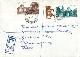 RSA South Africa Cover Franschhoek  To Johannesburg - Lettres & Documents