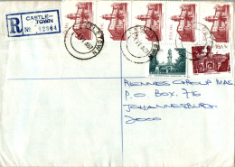 RSA South Africa Cover Castletown  To Johannesburg - Lettres & Documents