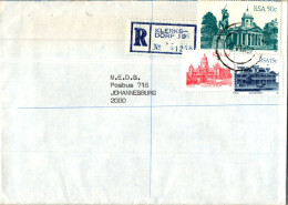 RSA South Africa Cover Klerksdorp  To Johannesburg - Lettres & Documents