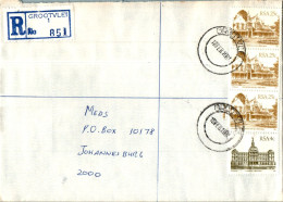 RSA South Africa Cover Grootvlei  To Johannesburg - Lettres & Documents