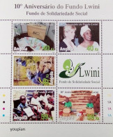 Angola 2008, 10 Years Of The Lwini Charitable Fund, MNH S/S - Angola