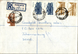 RSA South Africa Cover Bloemfontein  To Johannesburg - Lettres & Documents