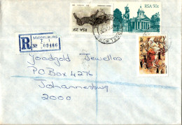 RSA South Africa Cover Middelburg  To Johannesburg - Lettres & Documents