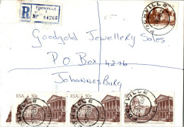 RSA South Africa Cover Fochville  To Johannesburg - Lettres & Documents