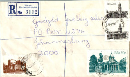 RSA South Africa Cover Weskrugersdorp  To Johannesburg - Covers & Documents