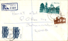 RSA South Africa Cover Odendaalsrus To Johannesburg - Lettres & Documents