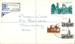 RSA South Africa Cover Rynfield  To Johannesburg - Lettres & Documents