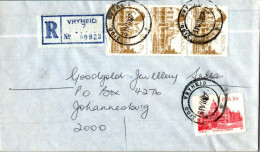 RSA South Africa Cover Vryheid  To Johannesburg - Lettres & Documents