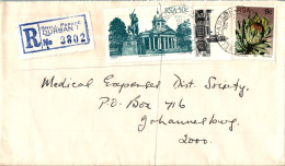 RSA South Africa Cover Snell Parade Durban  To Johannesburg - Lettres & Documents