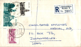 RSA South Africa Cover Johannesburg  To Johannesburg - Cartas & Documentos